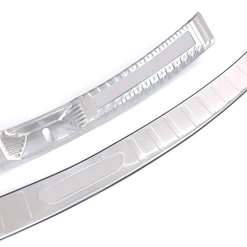 

Car Styling 2PCS Stainless Steel Inner+Outer Rear Door Bumper Protector Guard Plate Cover Trim For Mazda CX-5 CX5 2017 2018