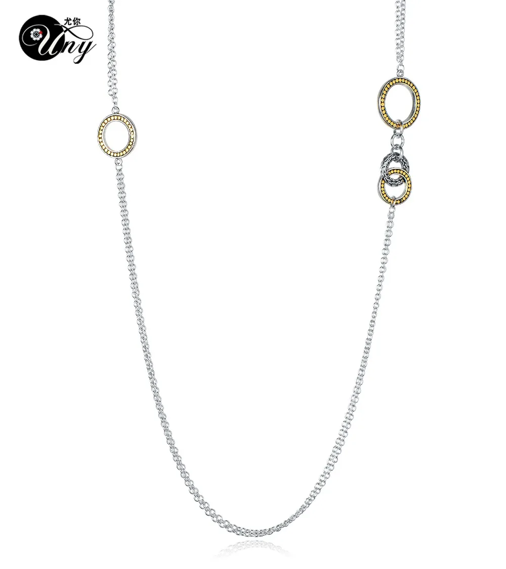 Uny Цепочки и ожерелья Стиль Мода элегантный Винтаж Ретро Уникальный Hardy модный