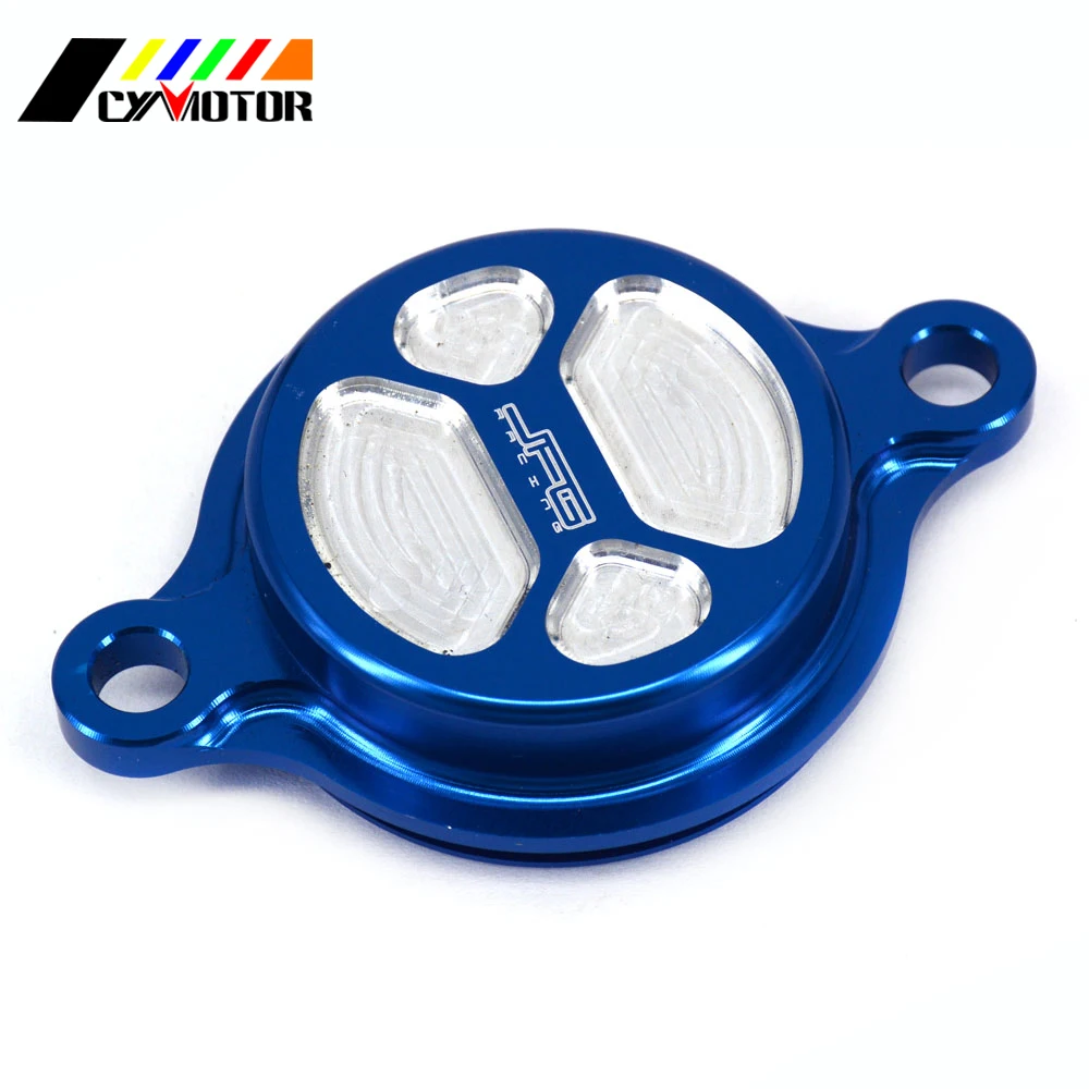 Комплект алюминиевых масляных фильтров для мотоцикла CNC YAMAHA YZ250F YZ450F YZ250FX WR250F YZ 250