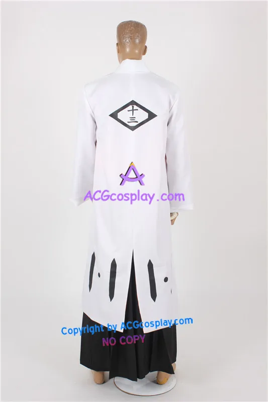 Bleach 13 дивизион капитан Ukitake Juushiro Косплей Костюм|cosplay costume|bleach cosplay costumescaptain costume |
