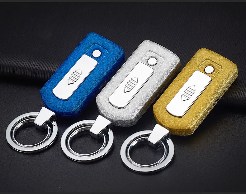 Креативный лазерный светильник USB светильник er брелок зажигание сигарет электронное зарядное освещение аксессуары брелок коптильня подарки
