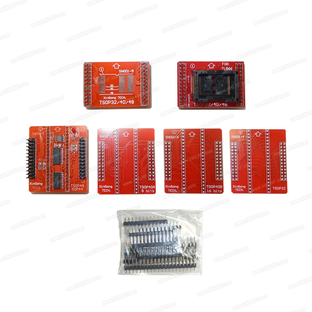 2019 Оригинальный Новый V8.30 TL866II Plus Универсальный USB программатор Minipro + 14 адаптеров