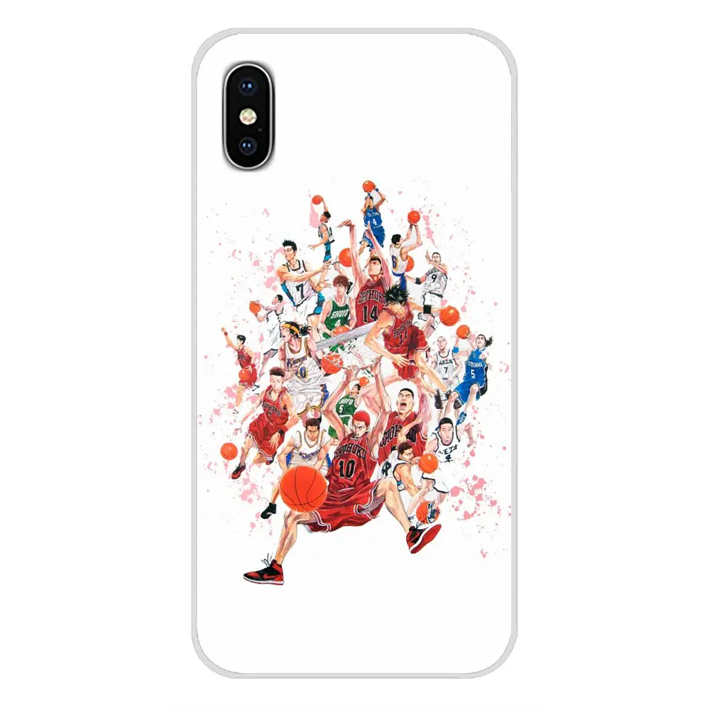Для Xiaomi Mi4 Mi5 Mi5S Mi6 Mi A1 A2 5X6X8 9 Lite SE Pro Max Mix 2 3 2S Slam Dunk аниме аксессуары чехлы для