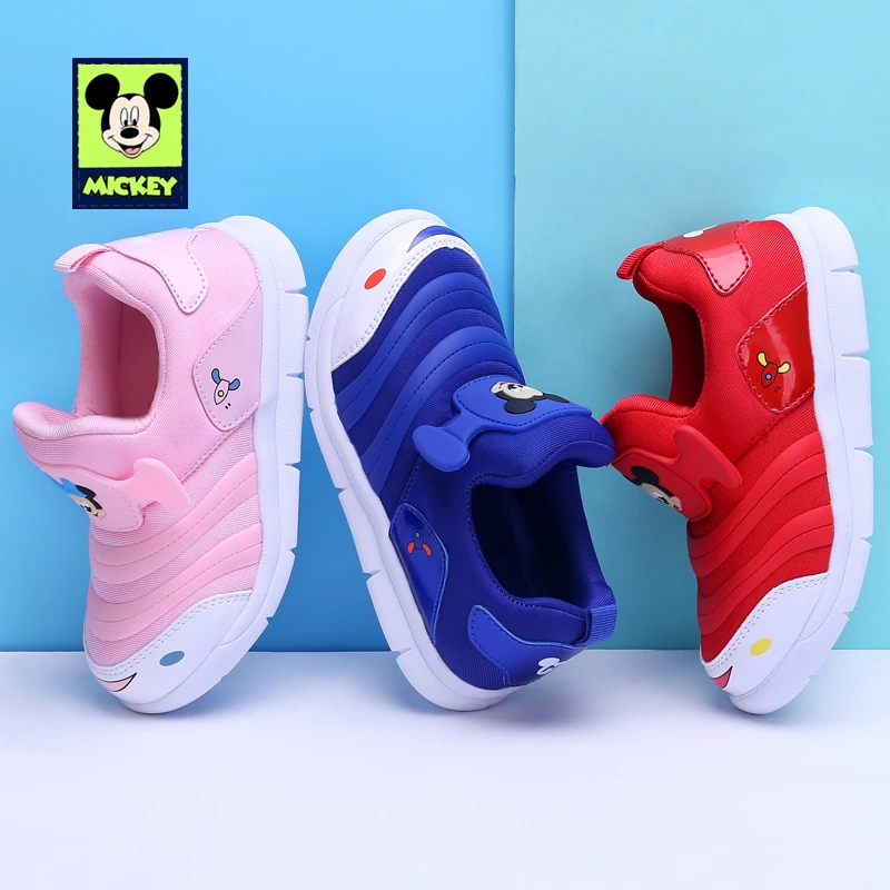 Disney Children's Casual Shoes boys girls Non-slip soft bottom toddler shoes new spring autumn the anti-kick for kid Size 22-30 | Детская