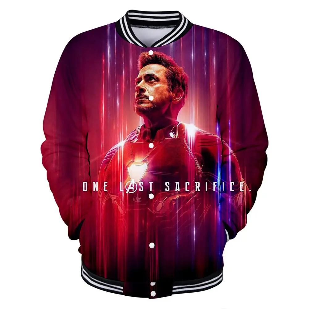 color at picture 3D Мстители завершающей кофты с капюшоном "Marvel" Капитан, для косплея для мальчиков и девочек уличная Кофты Пот мультфильм Бейсбол куртки - Цвет: color at picture