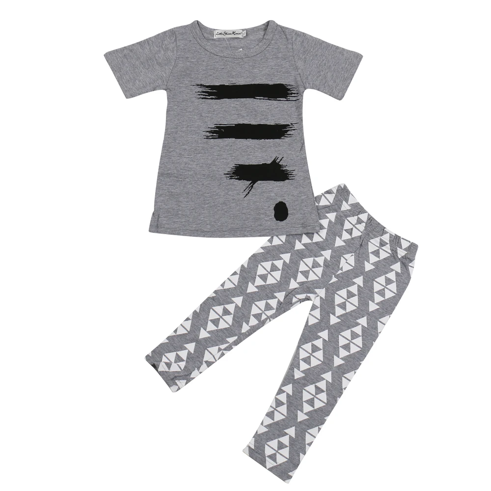 2020 модная одежда для маленьких мальчиков серая футболка с короткими рукавами +