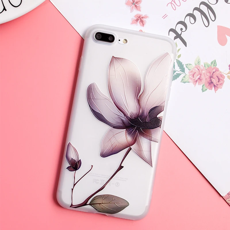 Чехол для iPhone X XR 11 Pro Max 7 8 Plus 5 6 6S чехол из ТПУ с цветами Samsung Galaxy Note 10 S10 A3 A5 A7 J7 J3 J5 2016