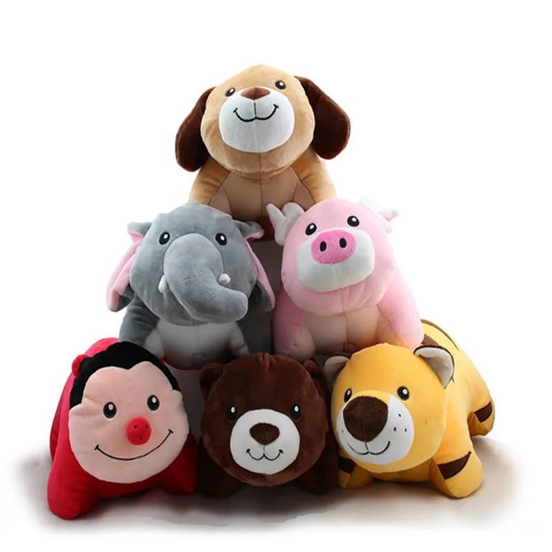 Bebecocoon Animal Convertible Ushaped Neck Pillow Stuffed Plush Toy Decorative Pillows Multifunctional Travel Soft Cushion | Игрушки и