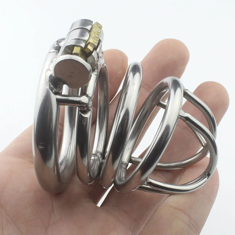 Мужское устройство верности большого размера из нержавеющей стали с замком секс