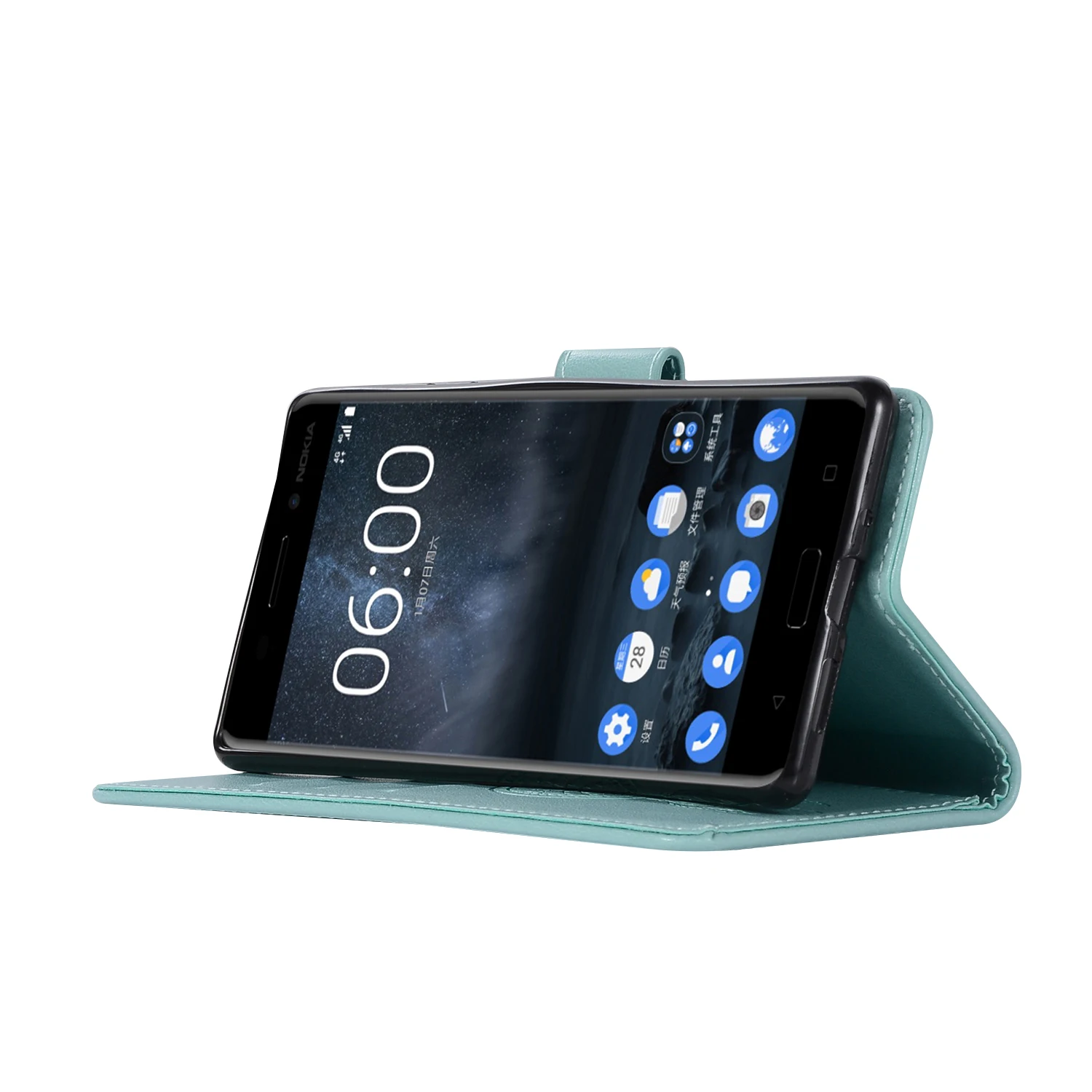 Сова Тиснением Бумажник чехол для Nokia3 TA 1020 1032 кожаный флип Nokia N3 N 3 крышку