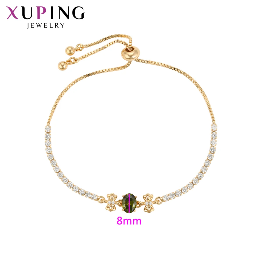 Xuping Fashion Vintage Bracelet With Synthetic Cubic Zirconia for Women Jewelry Gifts 70007 | Украшения и аксессуары