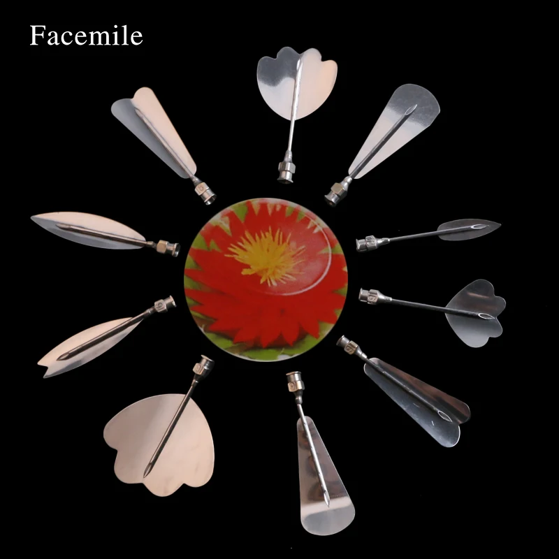 Facemile 11 шт./компл. 3D инструменты для рисования желеобразных цветов желеобразный