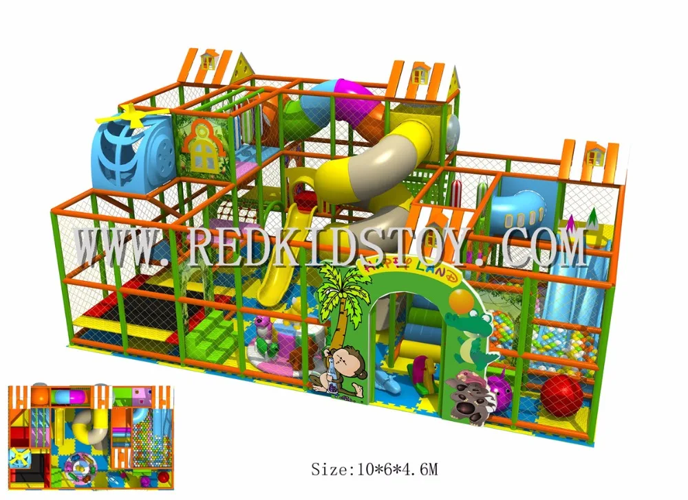 Экспорт в Чили Коммерческая детская крытая игровая площадка имеется руководство