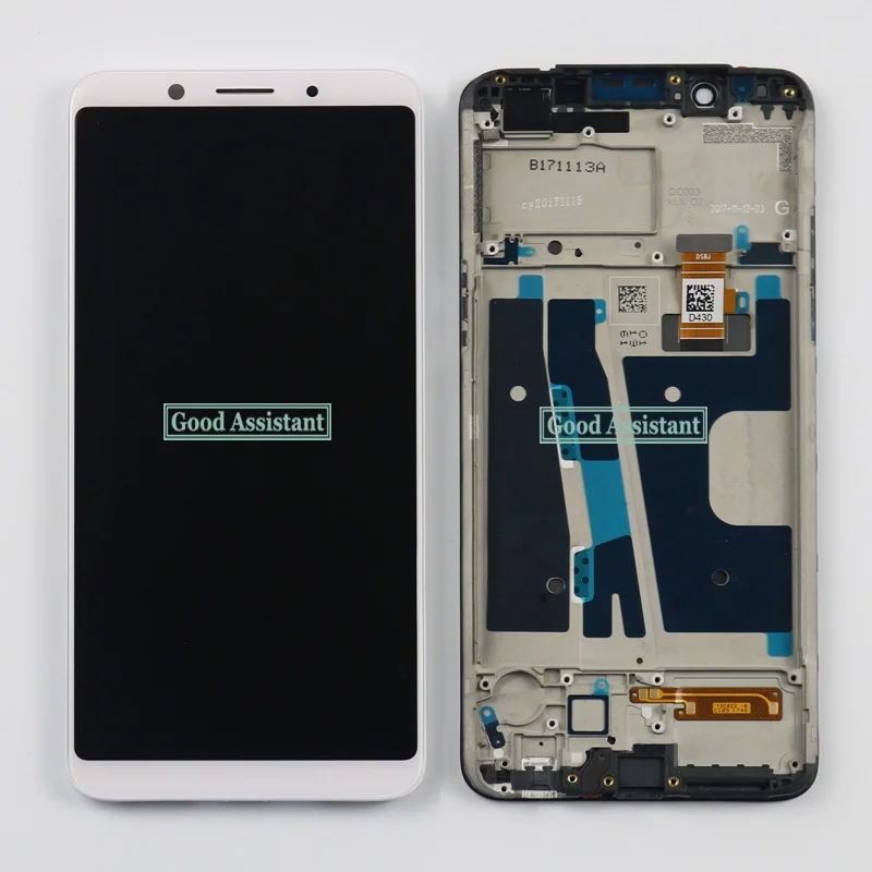 Черный/белый Высококачественный защитный чехол для OPPO A73 A73T / F5 молодежи Полный ЖК