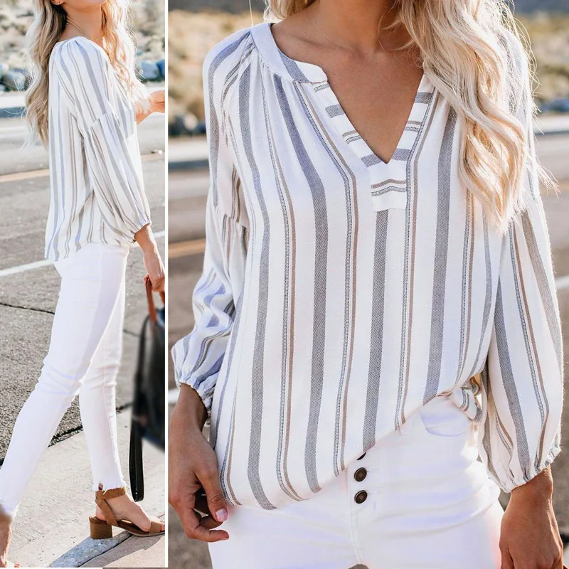 Женские топы для женщин блуза вечерние летний фонарик ретро свободная рубашка