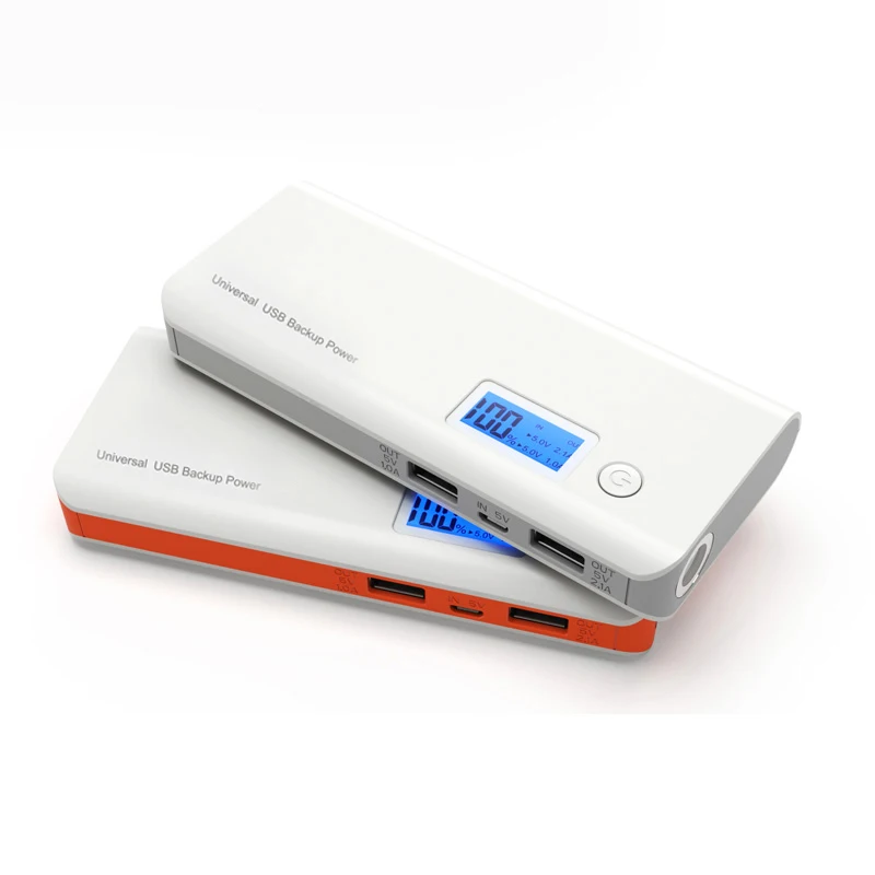 Albb power Bank 8000 мАч двойной USB + светодиодный дисплей внешний аккумулятор высокой