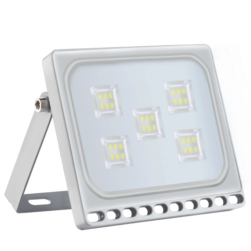 Kaigelin 30W 220V ультратонкий Светодиодный прожектор светильник Открытый сад