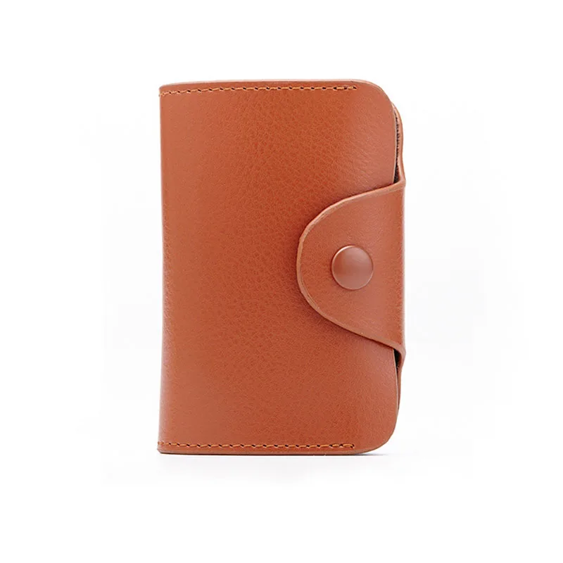 Кошелек унисекс из натуральной кожи держатель для кредитных карт Женский