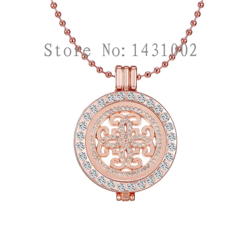 Ювелирное Украшение Винни в стиле барокко ожерелье с подвеской-монетой круглой