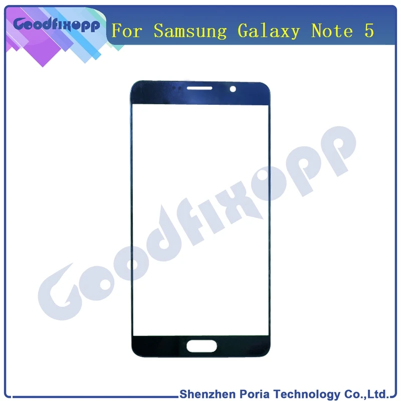 Передний Внешний стеклянный объектив для Samsung Galaxy Note 5 N920 N920A N920T ЖК дисплей