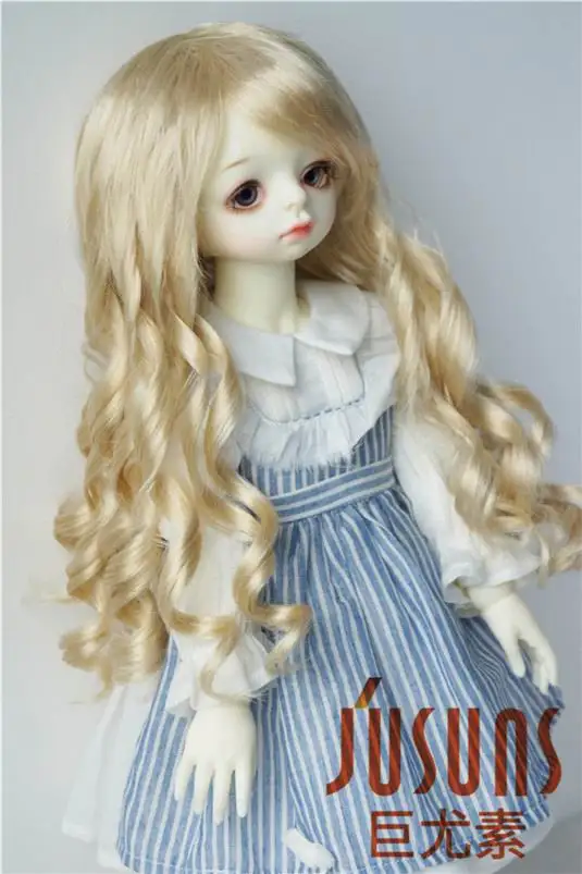JD224 9-10 дюймов Blyth кукла парики 23-25 см кукольный парик BJD парик леди Sauvage длинные волнистые кукольные волосы