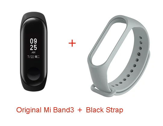 global version Xiaomi Mi Band 3 глобальная Версия смарт-Браслет фитнес-браслет часы группа 3 большой сенсорный экран частота сердечных сокращений сообщения Smartband - Цвет: global version