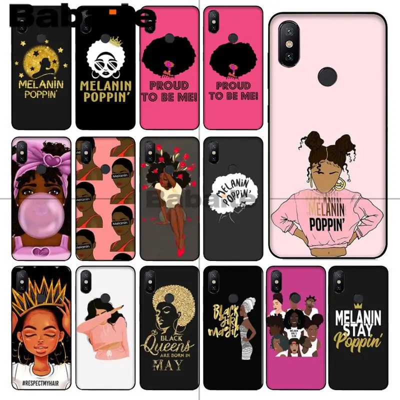 Высококачественный чехол для телефона Babaite 2bunz Melanin Poppin Aba redmi 5plus 5A 6pro 4X note5A note4x