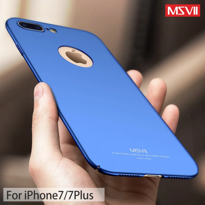 Msvii Case For iPhone 7 Plus Cover Ultra Thin Hard PC Back Apple iPhone7 7Plus Full Protectro Phone Coque Shell |