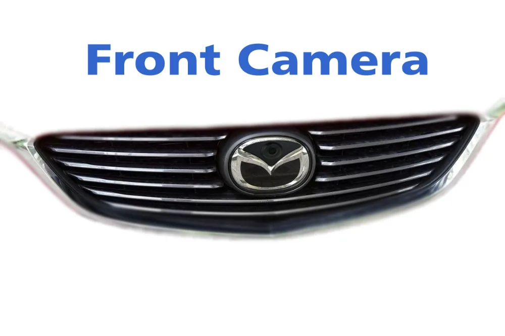Фронтальная камера для Mazda 2 3 6 CX-3 CX-5 CX-9 MX-5