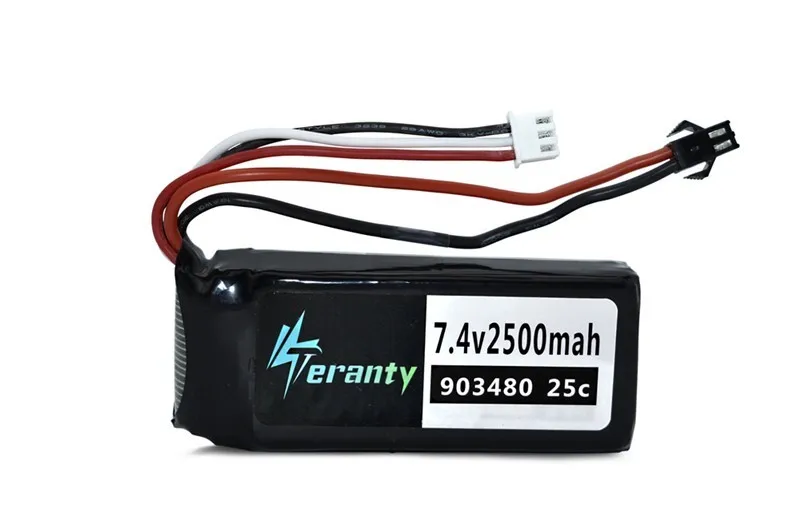 Аккумулятор Lipo 7 4 В 2500 мА · ч для Syma X8C X8W X8G X8 RC запасные части квадрокоптера 903480 25c