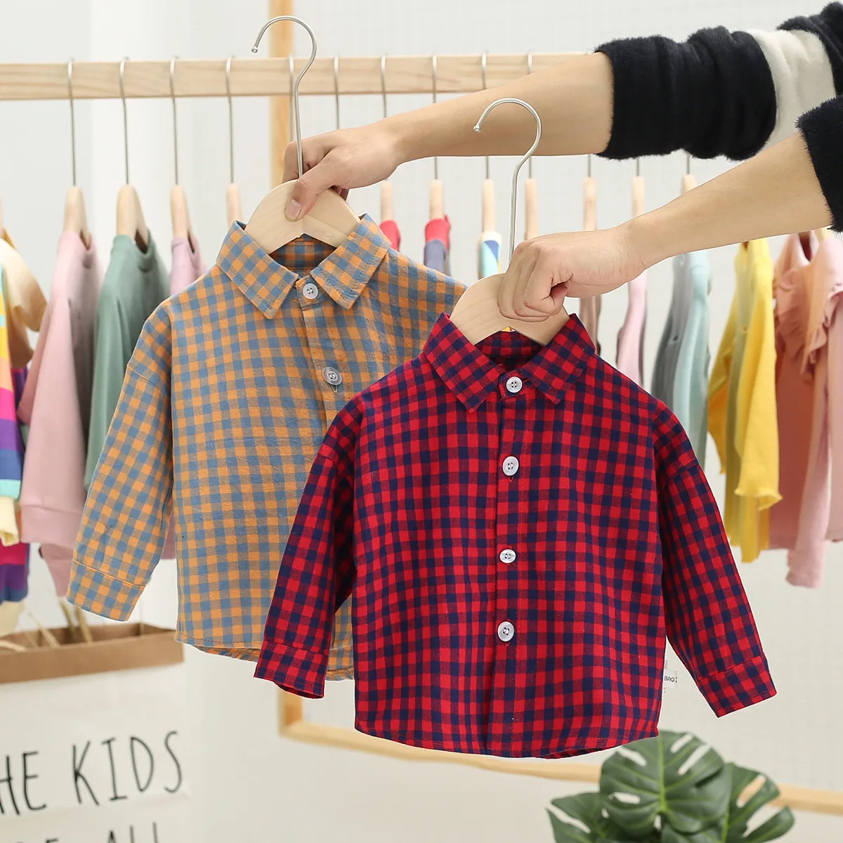 Лидер продаж новинка весны 2019 одежда для маленьких девочек хлопковая рубашка с