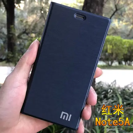 Для Xiaomi redmi note 5A чехол Роскошный тонкий Стиль Флип кожаный для 5a Обложка сумка