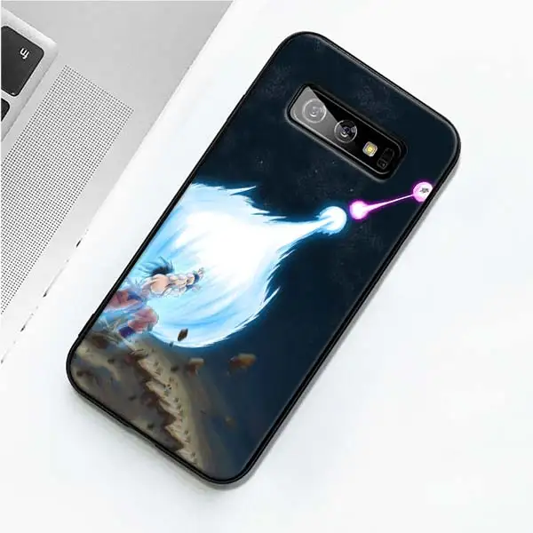 005 Dragon Ball Z плакат Черный силиконовый чехол для samsung Galaxy S10 S10e S8 S9 плюс S7 A40 A50 A70 Note 8 9 мягкий чехол Coque - Цвет: 005