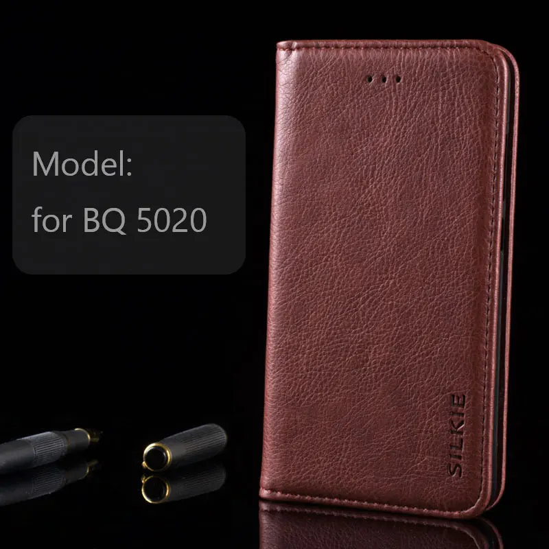 Ретро личи из искусственной кожи чехол для BQ Strike 5020 Чехол портмоне с coque fundas BQ5020