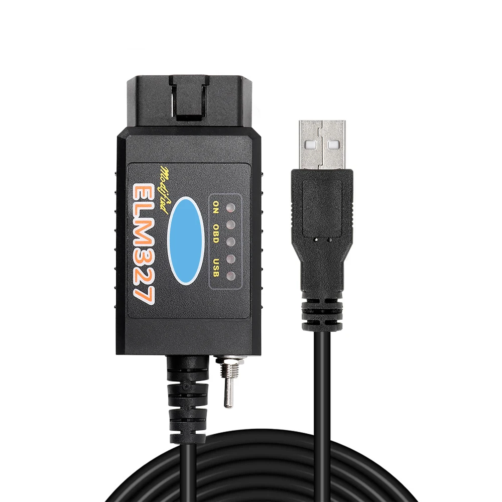 OBD2 ELM327 Pic18f25k80 для Ford mazda USB FTDI чип с переключателем Forscan HS CAN/MS CAN автомобильный