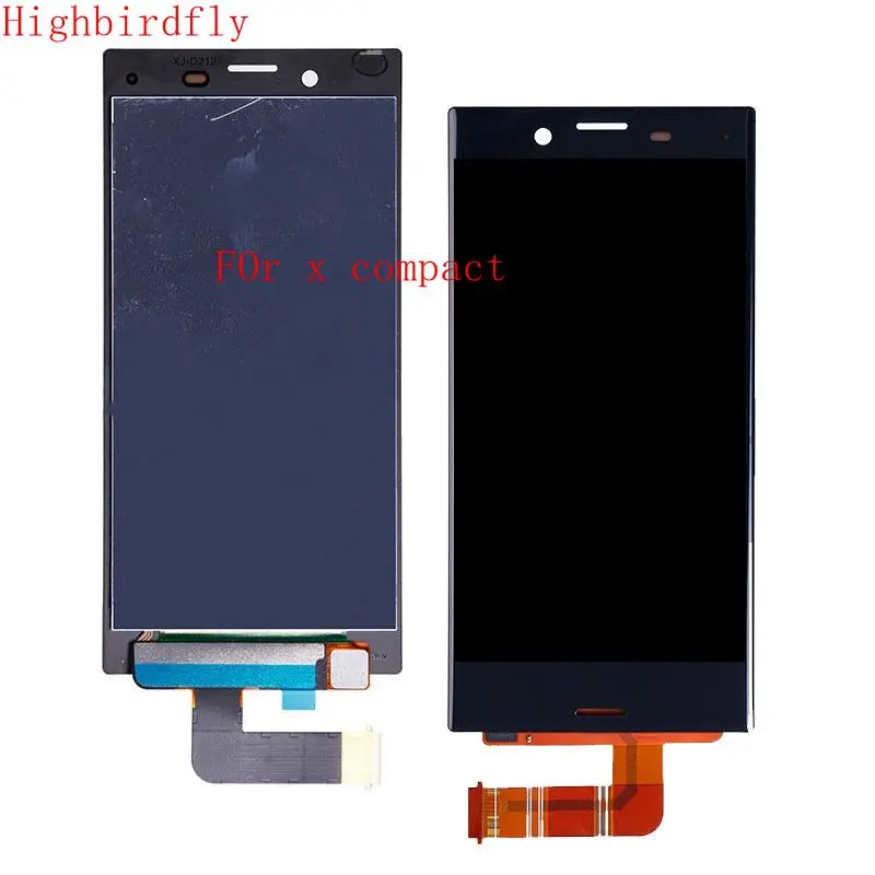 Для Sony xperia X Compact F5321 ЖК экран + Сенсорное стекло дигитайзер в сборе полный