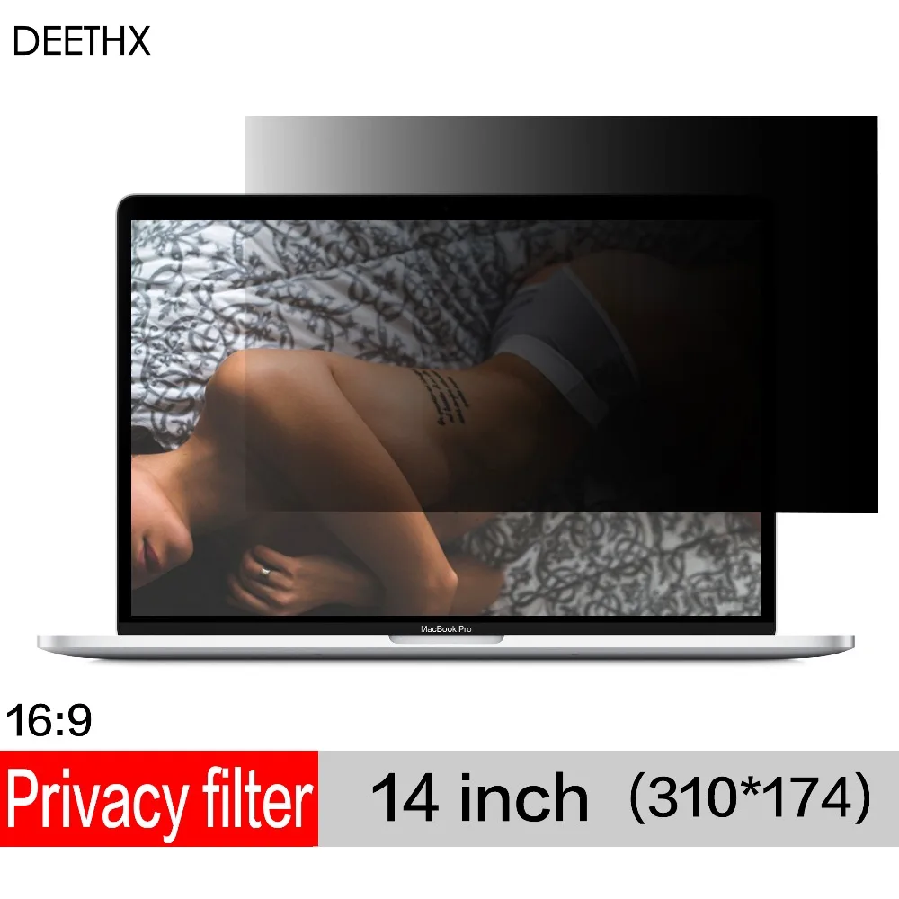 DEETHX 14 дюймовый фильтр для домашних животных антишпионские экраны Защитная