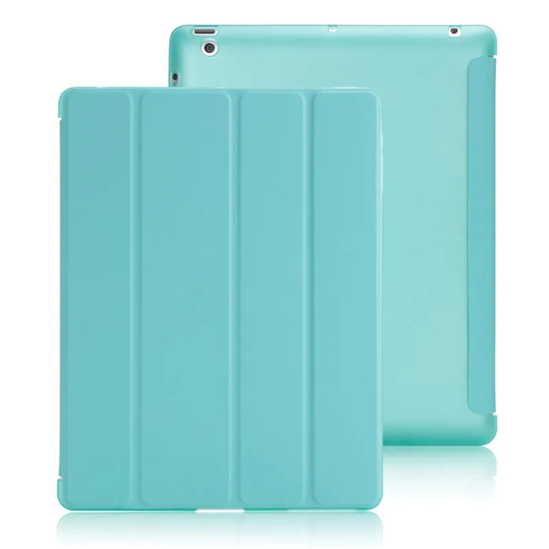 Чехол для iPad 2 3 4, golp Ultra Slim искусственная кожа флип чехол мягкая Вернуться ТПУ Magentic Smart Cover для iPad 2 3 4 A1430 a1460