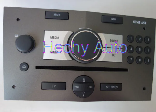 CD40 USB CD плеер 497316088 95066031 для Opel сделано в Португалия перепрограммировать и