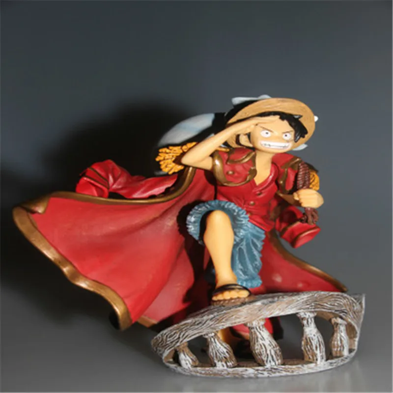 Аниме цельная соломенная шляпа пират лепить Король Обезьяна D. Luffy ПВХ фигурка