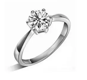 

Hot sell classic design shiny CZ zircon 925 sterling silver ladies wedding rings jewelry gift drop shipping wholesale gift ring