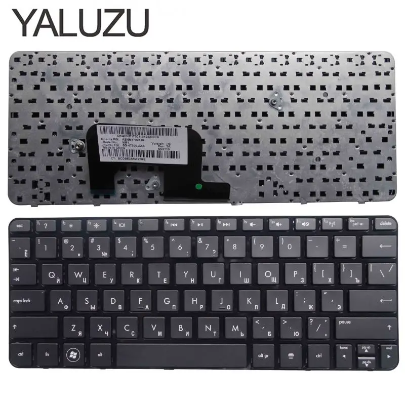 Русская клавиатура YALUZU для ноутбука HP Mini 1103 210 3000 110 3500 4100 2037 200 4000 3025sa 3608er