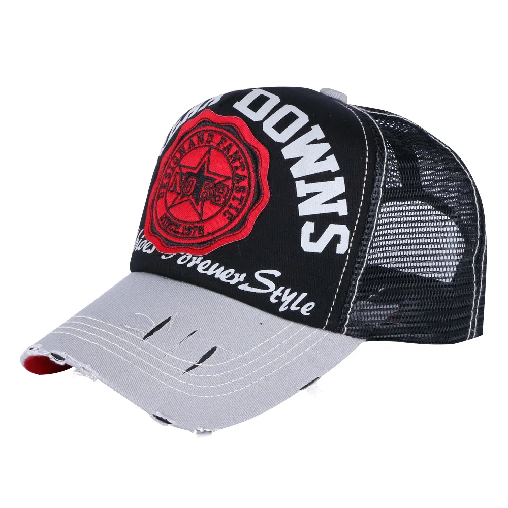 Новая мода Для мальчиков и девочек модная летняя кепка шапка с буквенным принтом