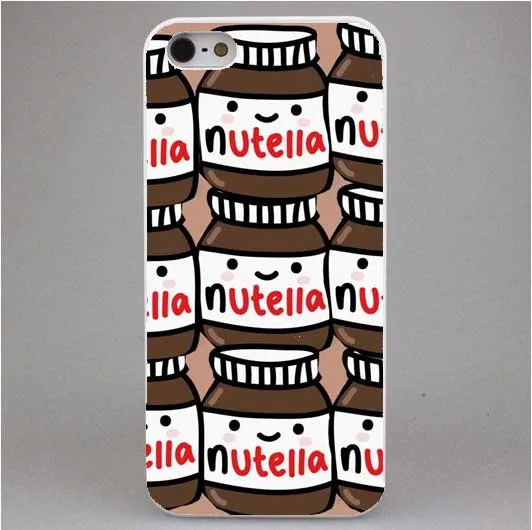 Tumblr Nutella чехол для iPhone 4 4S 5C 5 5S SE 6 S Plus 7 XR XS Max 8 X 10 Жесткий ПК белый телефон задняя