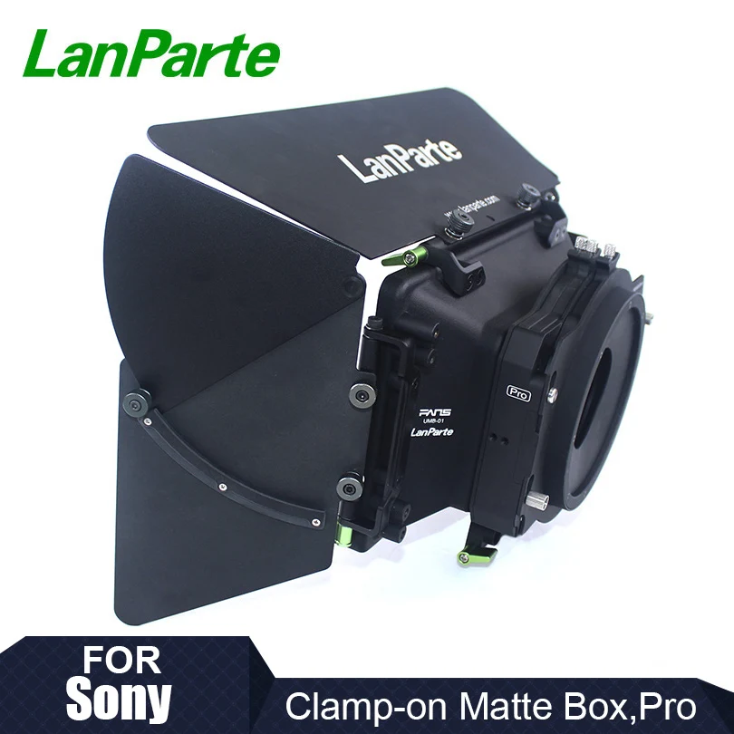 LanParte 3 елемент крепления на сцене on Pro Studio Matte Box with Five Hard Mate|Аксессуары для