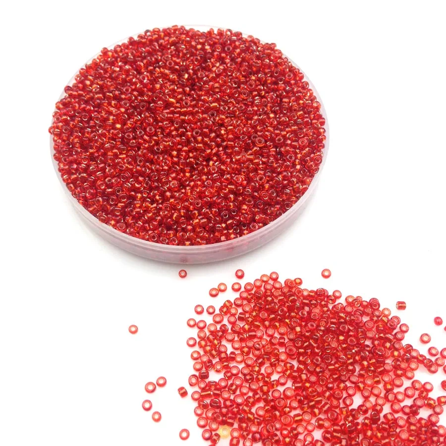 1000 шт. круглые бусины разделители с серебряной подкладкой 2 мм 16 г bead craft for | Бусины для одежды -32642709480