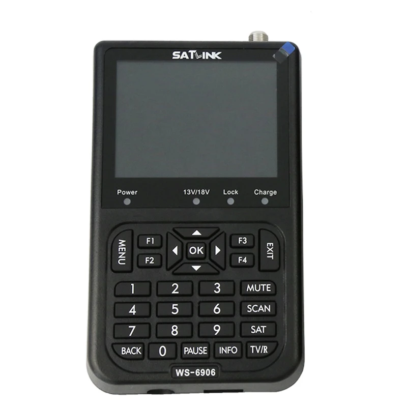 Оригинальный satelite finder WS 6906 3 5 дюймов ЖК дисплей экран DVB S цифровой ресивер fta