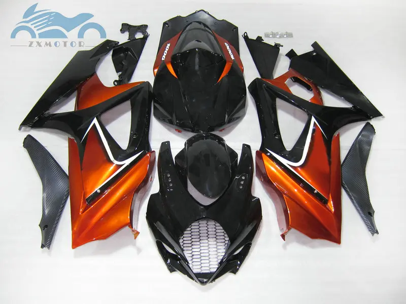 Изготовленные на заказ комплекты обтекателей для мотоциклов SUZUKI GSXR1000 2007 2008 K7