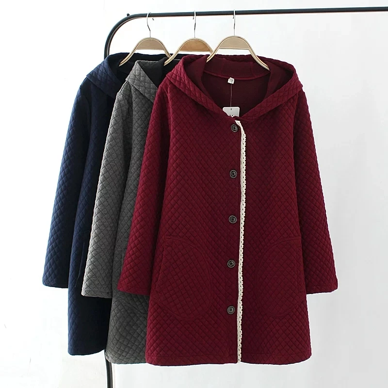 Новинка 2017 осенне зимняя куртка пальто женская парка одежда одноцветная средней