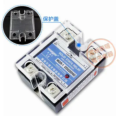 DC-DC 60A Solid State Relay Single-phase SSR 24-220V DC Control 3-32V | Обустройство дома